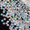 OIIKI 400 PCS Acrylic Star Shape Beads, Star Shape Charming Beads, Clear Acrylic 10mm Beads for DIY Jewelry Craft Making Necklace Bracelet Supplies (4 Pack x 100 PCS)